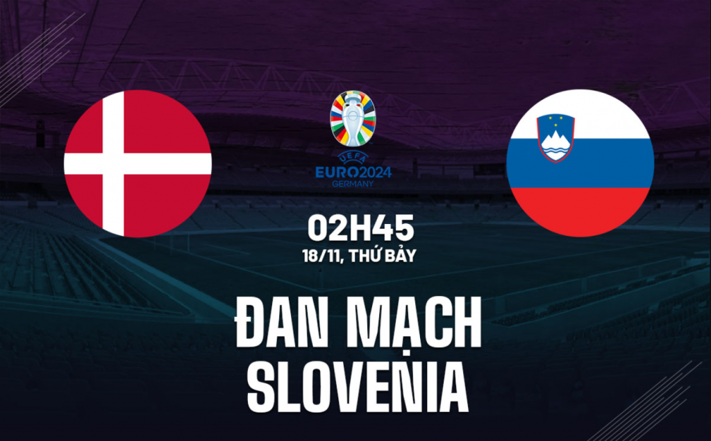 Nhận định Đan Mạch vs Slovenia