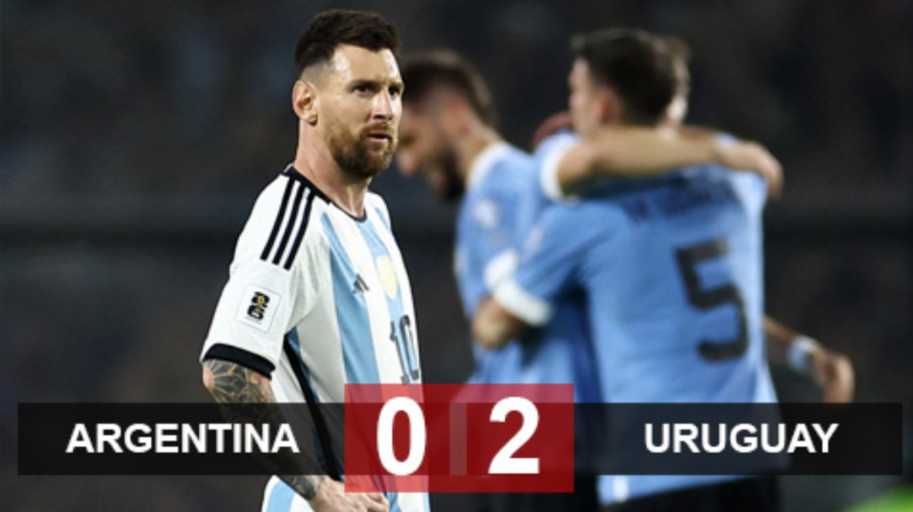 Kết quả Argentina đấu với Uruguay