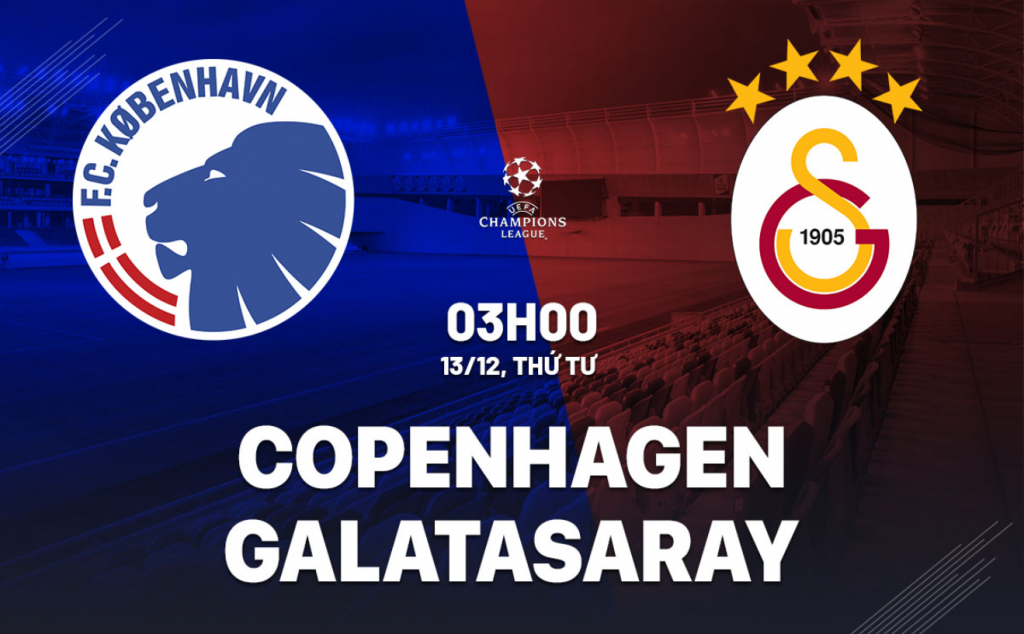 Nhận định bóng đá Copenhagen vs Galatasaray