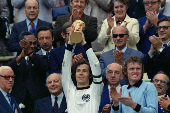 Beckenbauer vô địch World Cup 1974