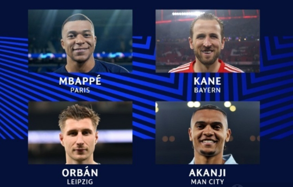 Các ứng cử viên cho danh hiệu Cầu thủ xuất sắc nhất tuần này gồm có Mbappe, Kane, Orban và Akanji