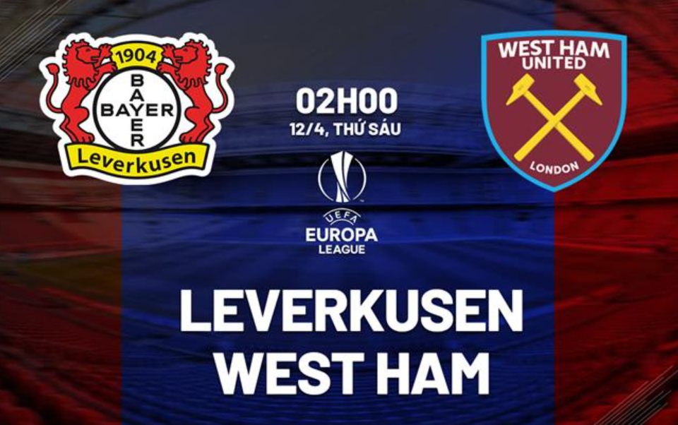Nhận định bóng đá Leverkusen vs West Ham