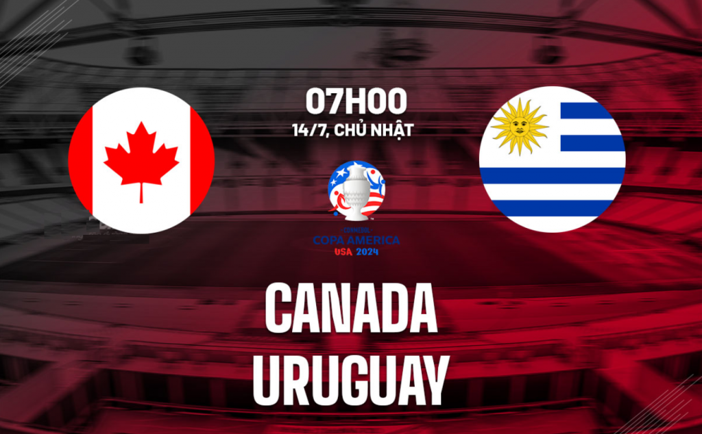 Nhận định bóng đá Canada vs Uruguay 07h00 ngày 14/07