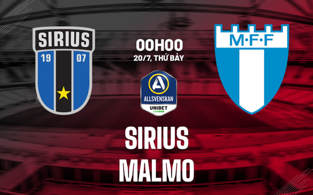 Nhận định bóng đá Sirius vs Malmo 0h00 ngày 20/7