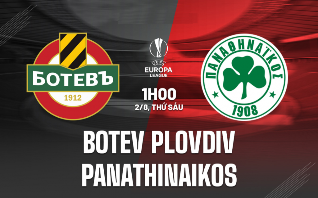 Nhận định bóng đá Botev Plovdiv vs Panathinaikos Cúp C2