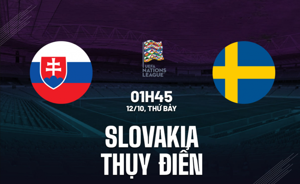 Nhận định bóng đá Slovakia vs Thụy Điển